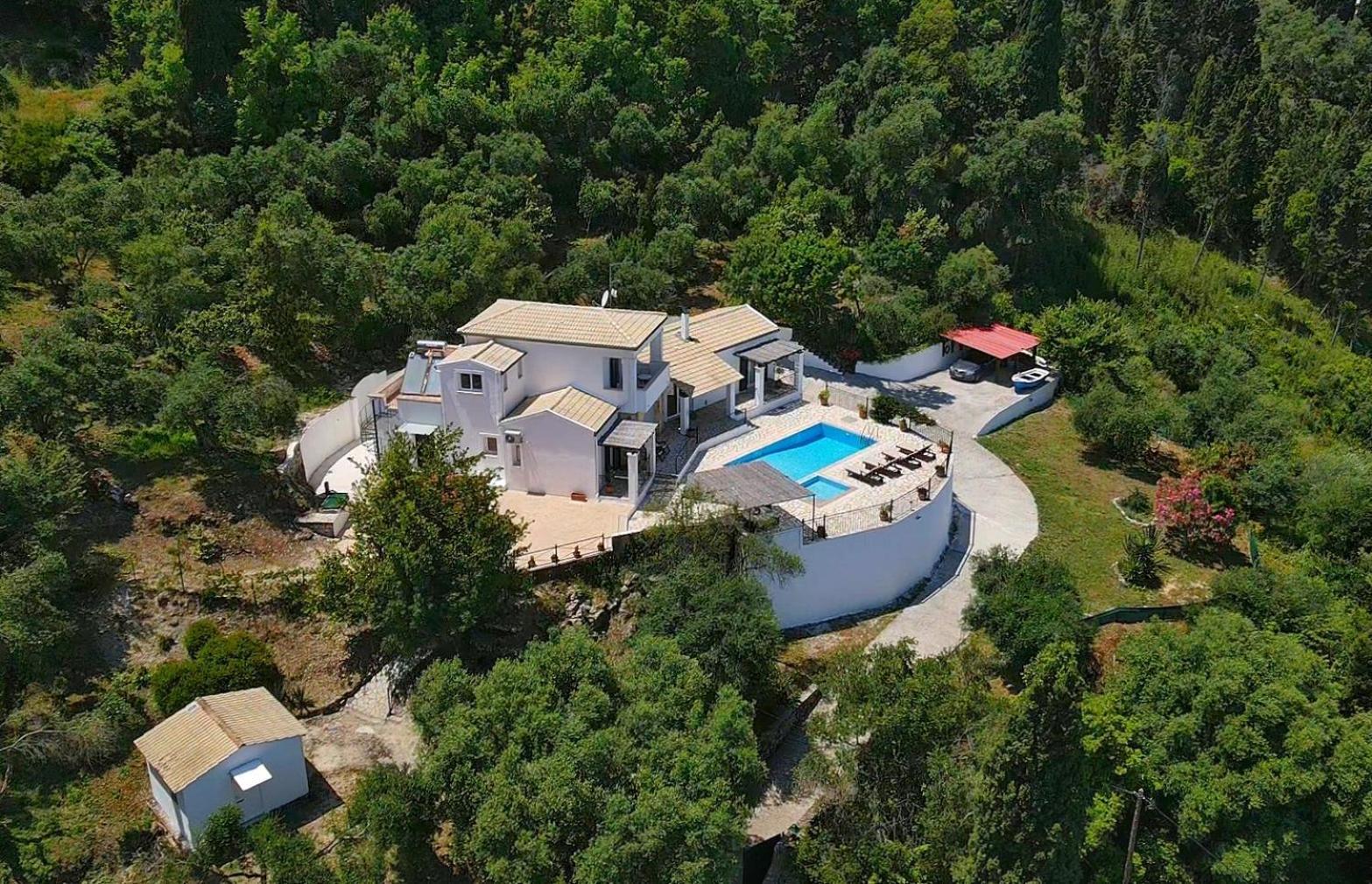 Chlomos Villa Boukari מראה חיצוני תמונה